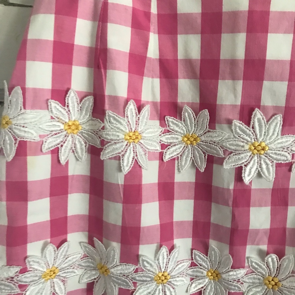 Lily Pulitzer gingham daisy print - Picture 2 of 6